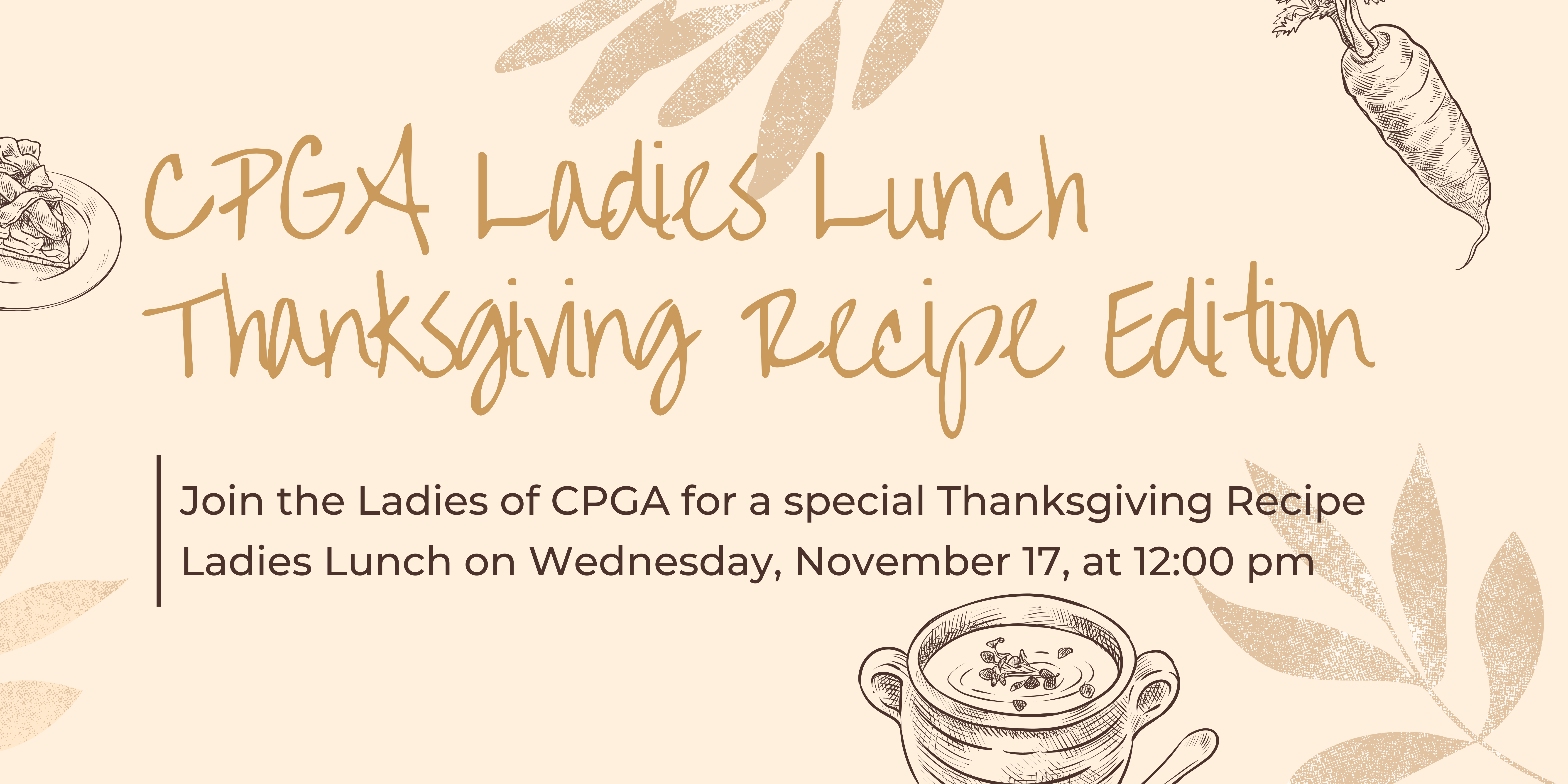 Thanksgiving Ladies Lunch